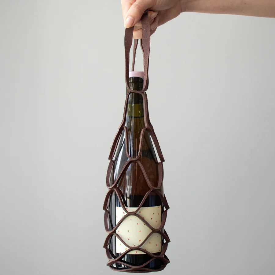 Mark Honoré x Everyday Wine 'Botello' Leather Wine Bags - 10 Units - C ...